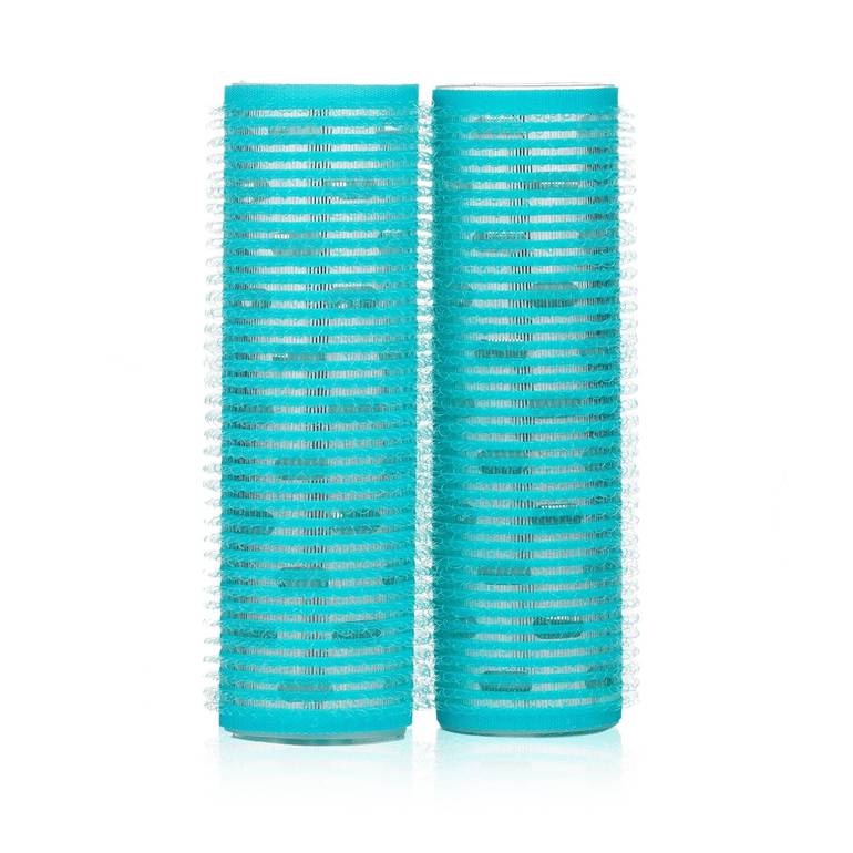 Velcro Aluminum Roller, 30mm, Blue by Lucky Trendy