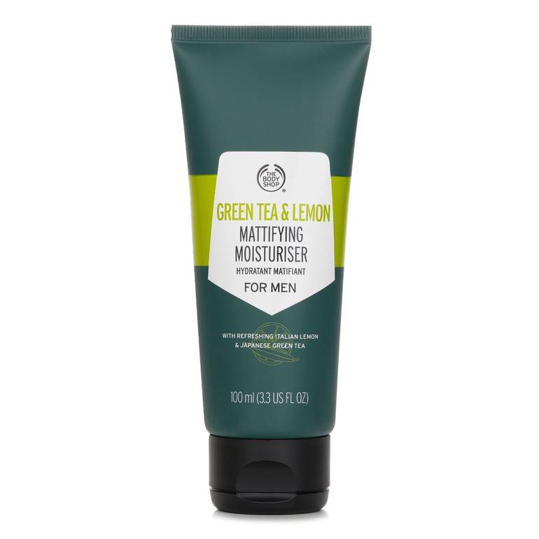 Green Tea and Lemon Mattifying Moisturiser For Men by The Body Shop
