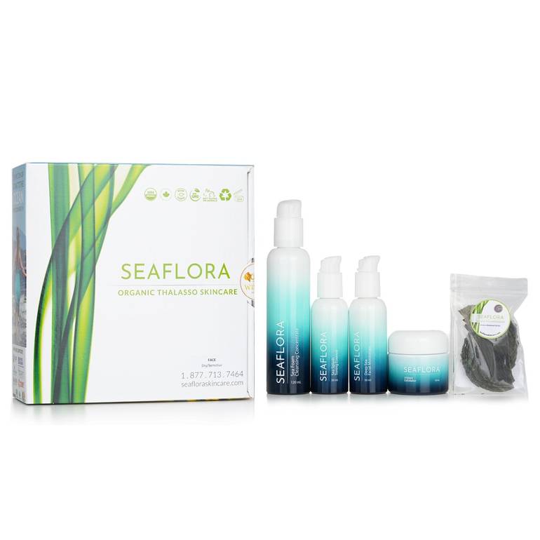 Organic Thalasso Skincare Set: by Seaflora