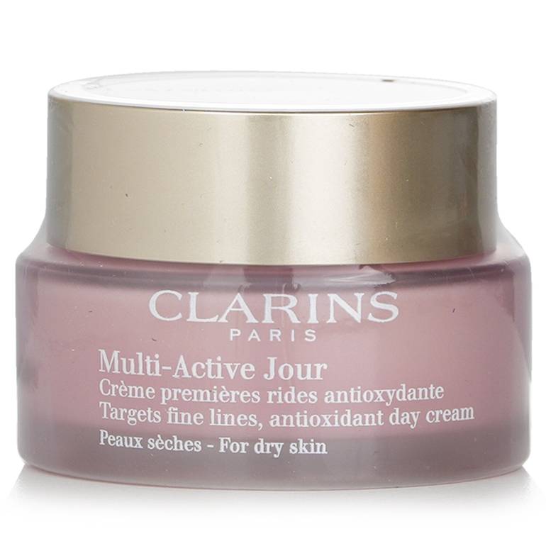 كريم نهاري مضاد للأكسدة والخطوط الدقيقة Multi-Active Day - للبشرة الجافة من Clarins