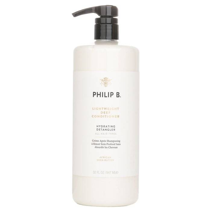 بلسم عميق خفيف - خال من البارابين (لفك تشابك الشعر وترطيبه - لجميع أنواع الشعر) 947ml/32oz من Philip B