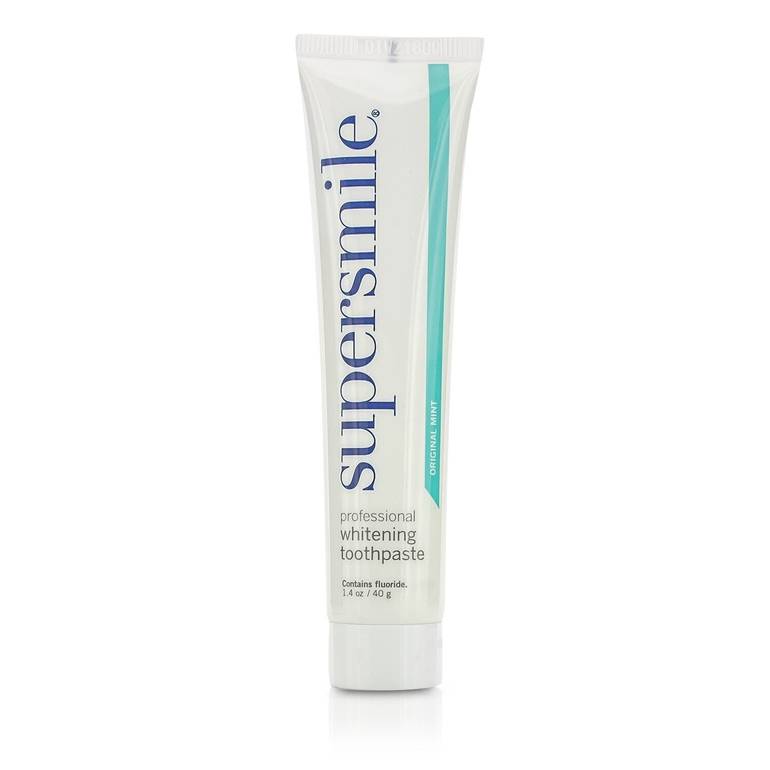 Professional Whitening Toothpaste - Original Mint (Box Slightly Damaged) من Supersmile