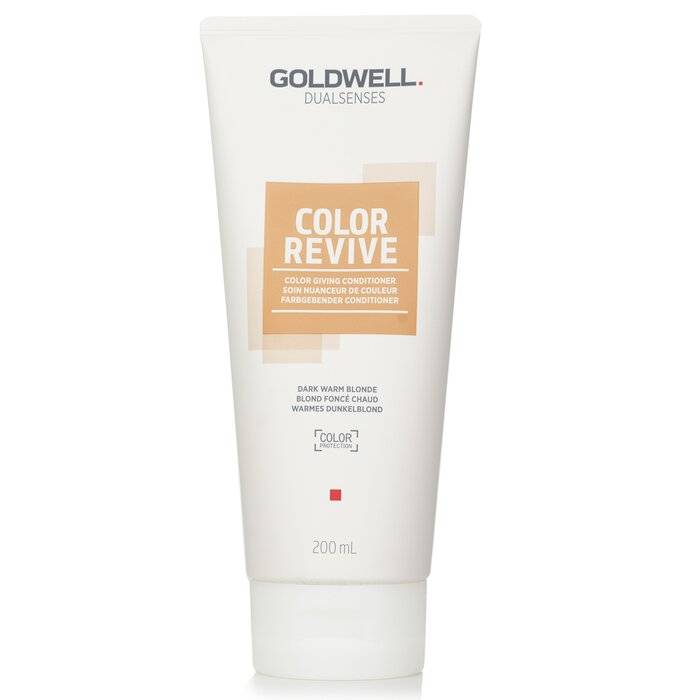 Dual Senses Color Revive Color Giving Conditioner - # Dark Warm Blonde 200ml/6.7oz by Goldwell