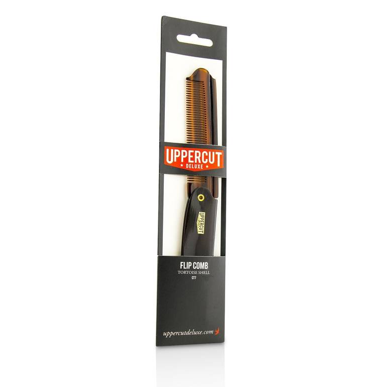مشط CT7 Flip - # بني صدفي تركواز من Uppercut Deluxe