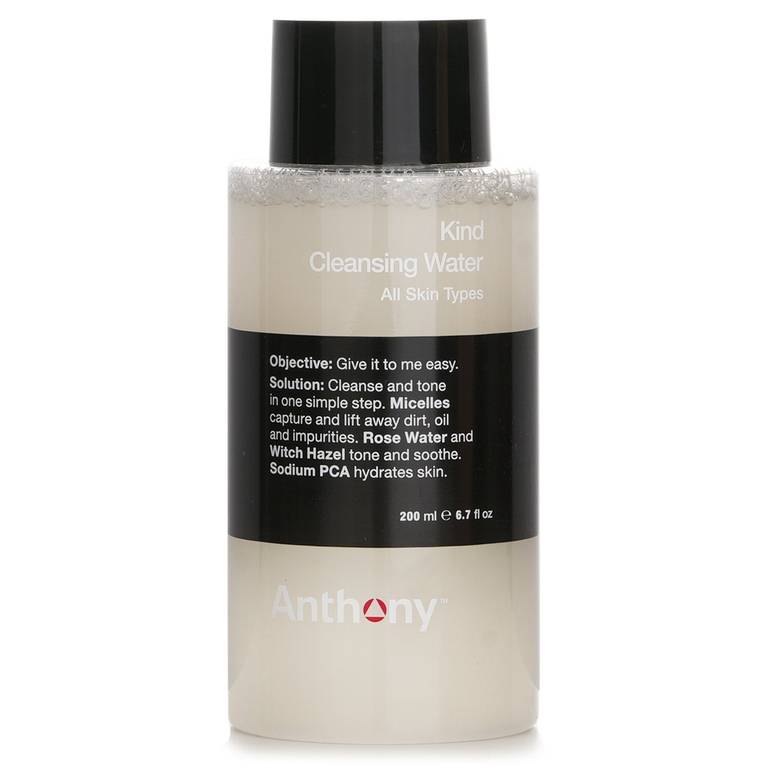 Logistics For Men Kind Cleansing Water by Anthony