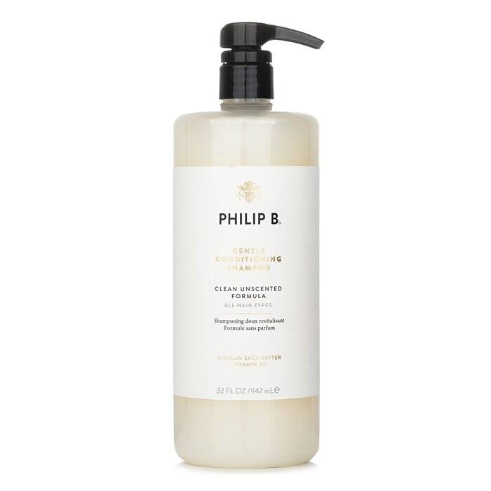 شامبو منعم لطيف (خال من العطور والملونات - لجميع أنواع الشعر) 947ml/32oz من Philip B