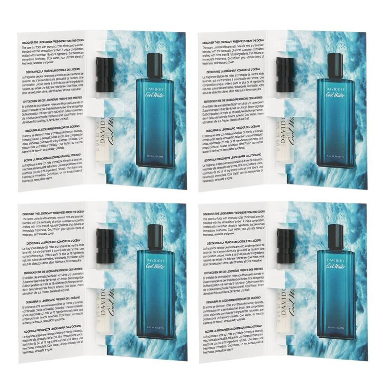 【Super Saver Pack】Cool Water Edt Spray (Miniature) by Davidoff