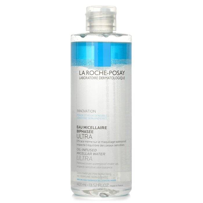ماء ميسيلار معزز بالزيت أولترا 400ml/13.52oz من لاروش بوزيه