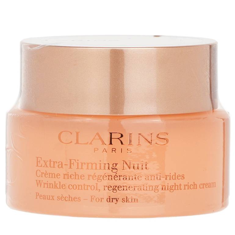 Extra-Firming Nuit Wrinkle Control, Regenerating Night Rich Cream - For Dry Skin by Clarins