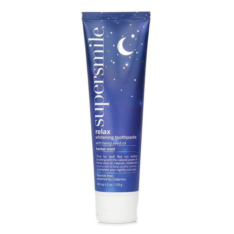 Relax Whitening Toothpaste With Hemp Seed Oil من Supersmile