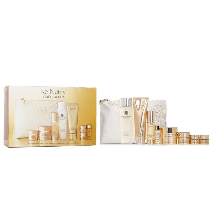 The Secret Of Infinite Beauty Ultimate Lift Travel Collection: Creme 50ml+Serum 30ml+Eye Creme 15ml+Softening Lotion 250ml... 8pcs+1bag by Estee Lauder
