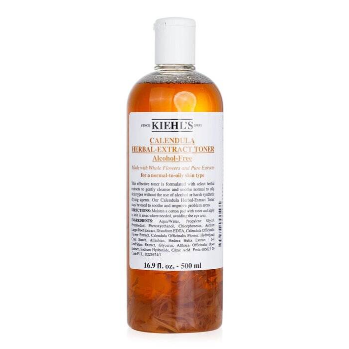 تونر خال من الكحول بالكالنديولا العشبي (للبشرة العادية إلى الدهنية) 500ml/16.9oz من Kiehl's