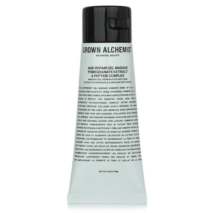Age-Repair Gel Masque - Pomegranate Extract & Peptide Complex 75ml/2.53oz by Grown Alchemist