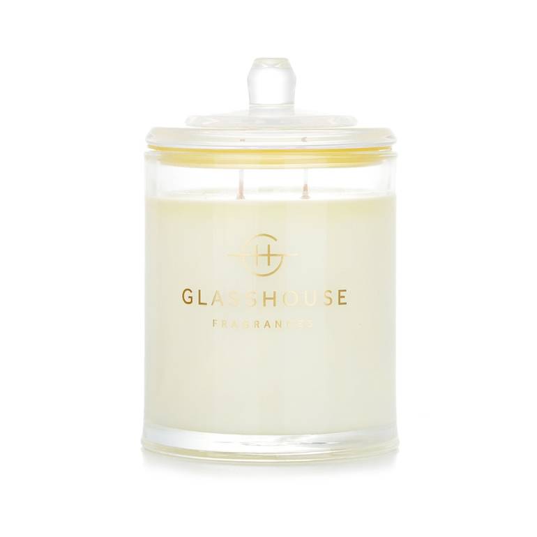 شمعة صويا معطرة ثلاثية - التقينا في سايجون (عشبة الليمون) من Glasshouse