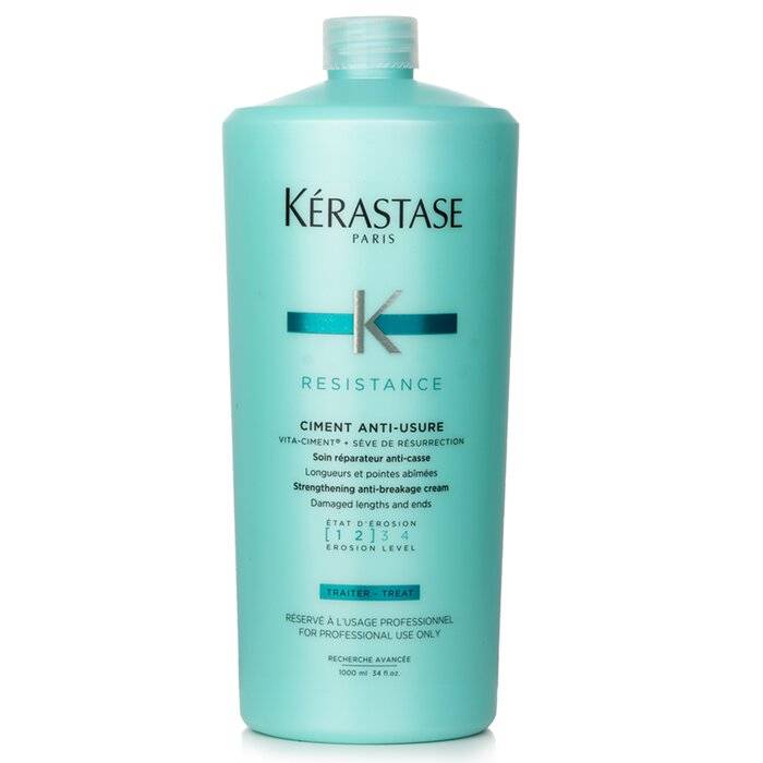 كريم مضاد للتقصف مقوي للشعر Resistance Ciment Anti-Usure (للأطوال والنهايات التالفة) 1000ml/34oz من Kerastase