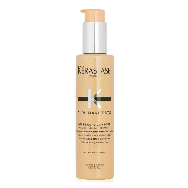 كريم جيلي محدد ومعزز لشعر Curl Manifesto (للشعر المجعد والمجعد جدا والمموج) من Kerastase