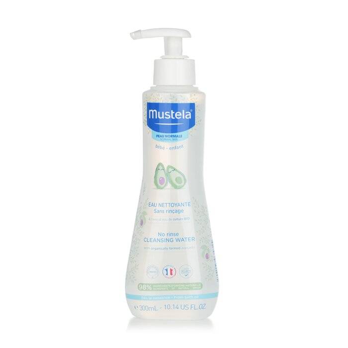 ماء منظف لا يحتاج لغسل (للوجه ومنطقة الحفاضات) - للبشرة العادية) من Mustela