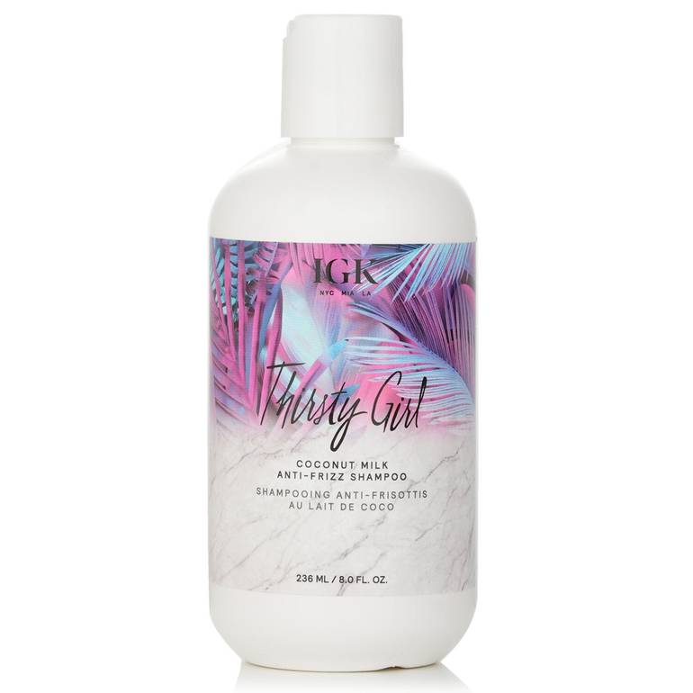 Thirsty Girl Coconut Milk Anti-Frizz Shampoo من IGK