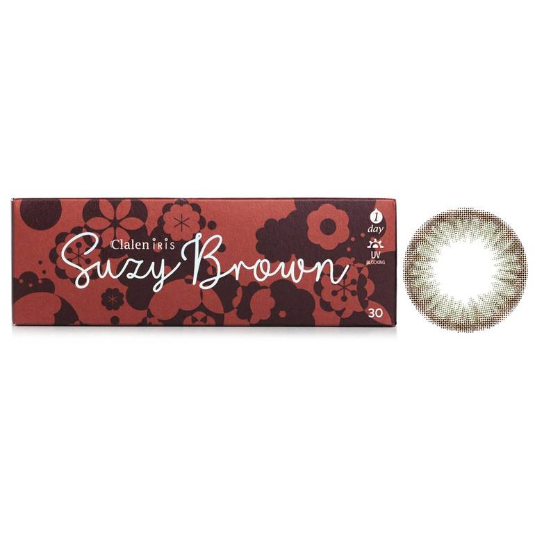 1 Day Iris Suzy Brown Color Contact Lenses -3.00 من Clalen