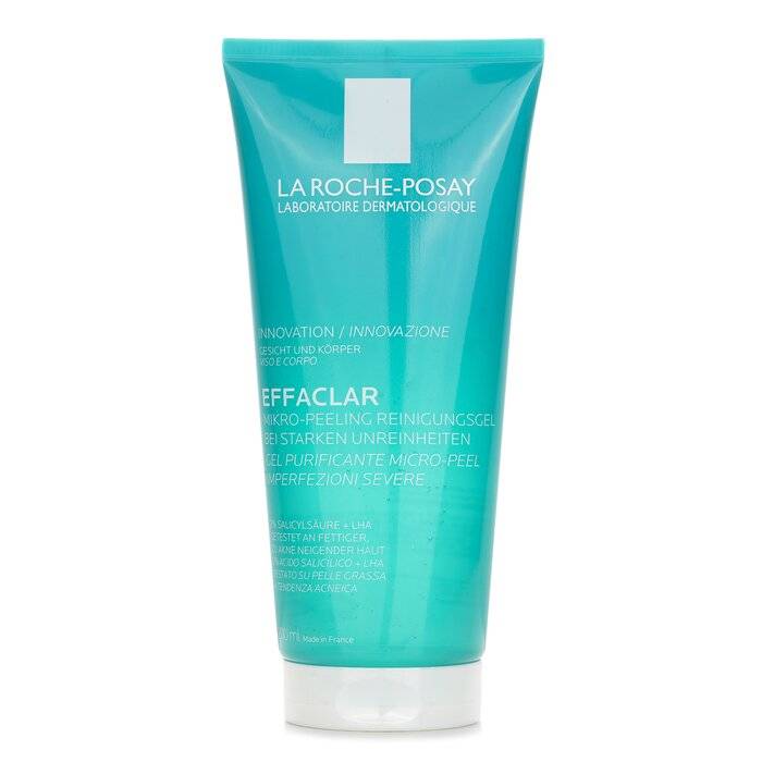 Effaclar Micro-Peeling Purifying Gel - For Acne-Prone Skin(Random Packaging) 200ml/6.7oz by La Roche Posay