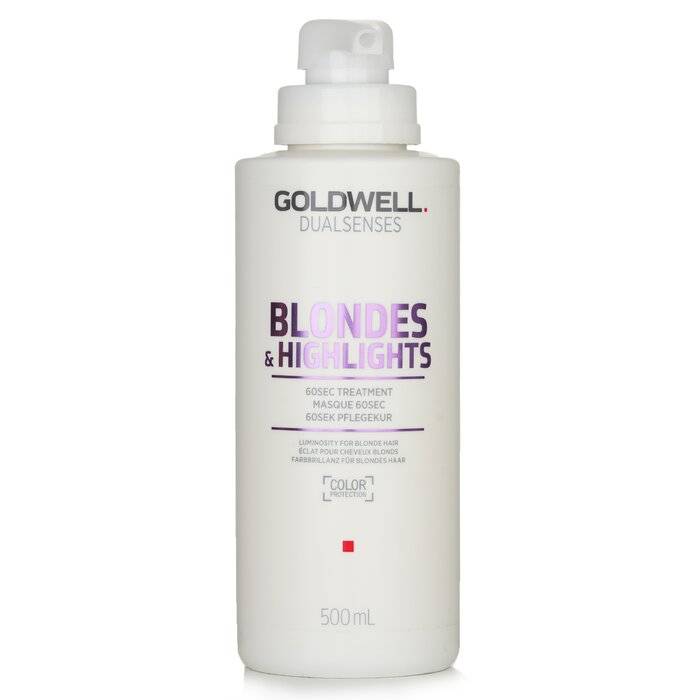 Dual Senses Blondes & Highlights 60SEC Treatment (Luminosity For Blonde Hair) 500ml/16.9oz by Goldwell