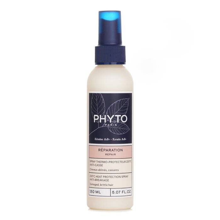 PhytoKeratine Repairing Heat Protecting Spray (Damaged ann Brittle Hair)(Random Packaging) 150ml/5.07oz by Phyto