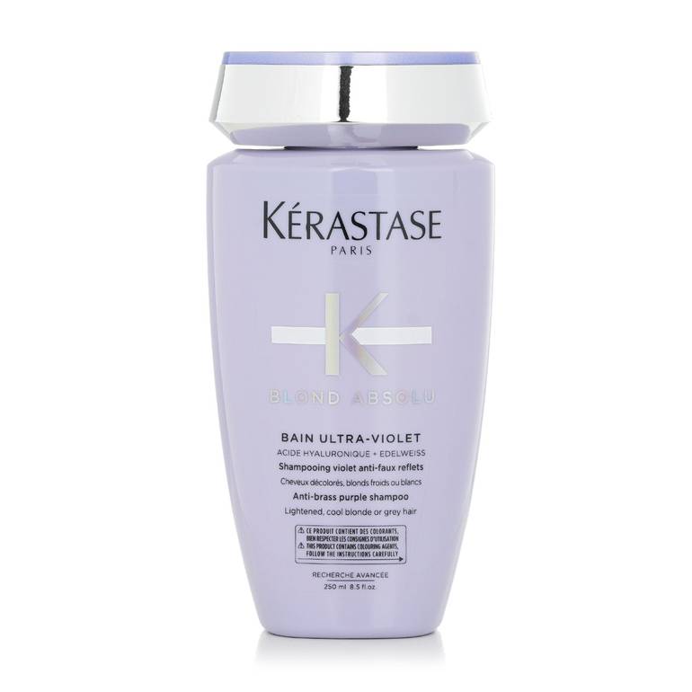 Blond Absolu Bain Ultra-Violet Anti-Brass Purple Shampoo (Lightened, Cool Blonde or Grey Hair) by Kerastase