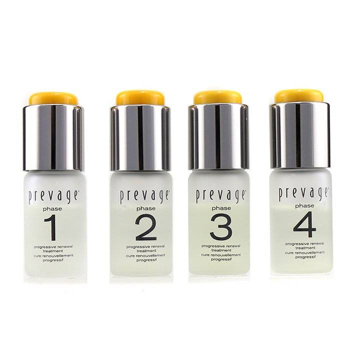 Progressive Renewal Treatment 4x10ml/0.33oz by Prevage by Elizabeth Arden