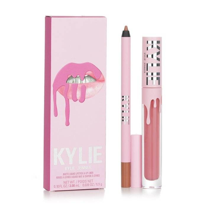 Matte Lip Kit: Matte Liquid Lipstick 3ml + Lip Liner 1.1g - # 808 Kylie Matte 2pcs by Kylie By Kylie Jenner