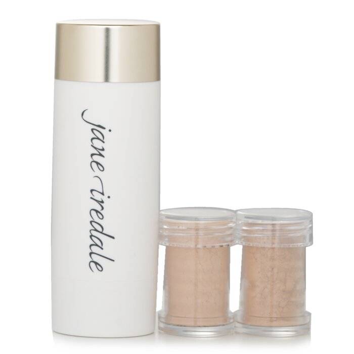 Powder Me Refillable Brush (1x Brush, 2x Refills) - Nude 2x2.5g/0.09oz by Jane Iredale