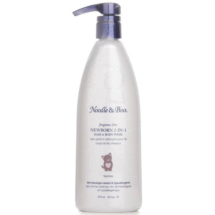 Newborn 2-in-1 Hair & Body Wash - Fragrance Free 473ml/16oz by Noodle & Boo
