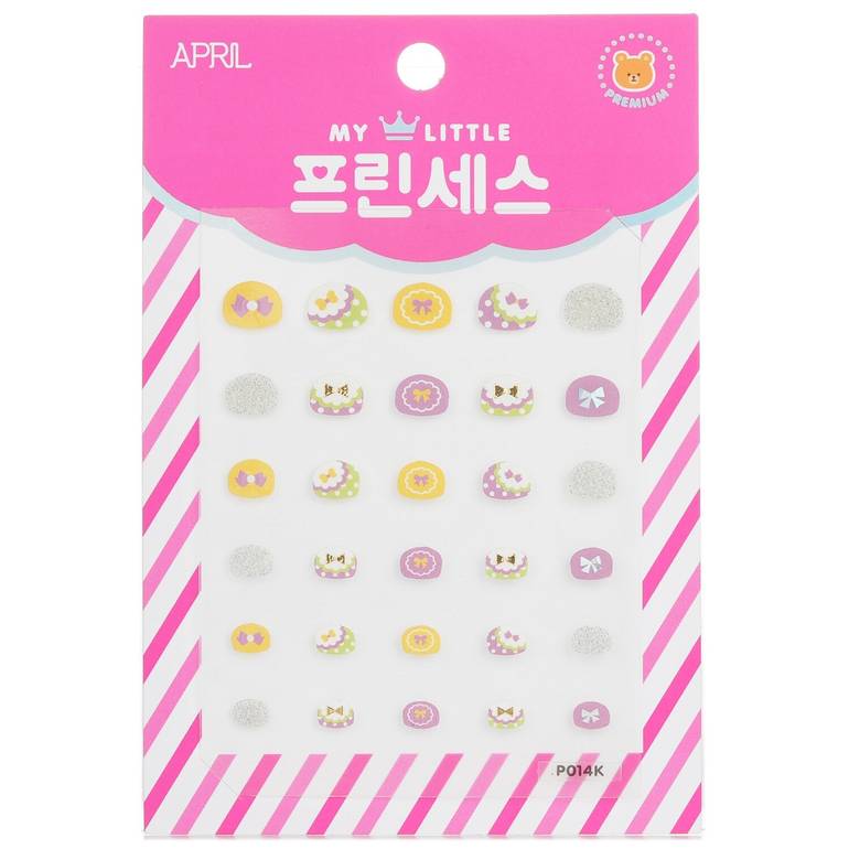 ملصق أظافر الأميرة للأطفال - # P014K من April Korea