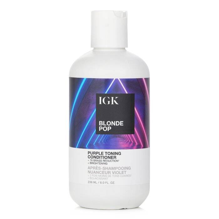 منظف تونينج أرجواني للشعر الأشقر 236ml/8oz من IGK