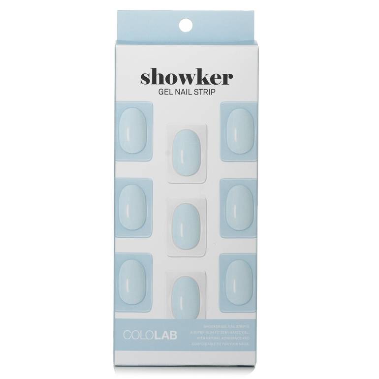 Showker Gel Nail Strip # CSF411 Pastel Sky من Cololab