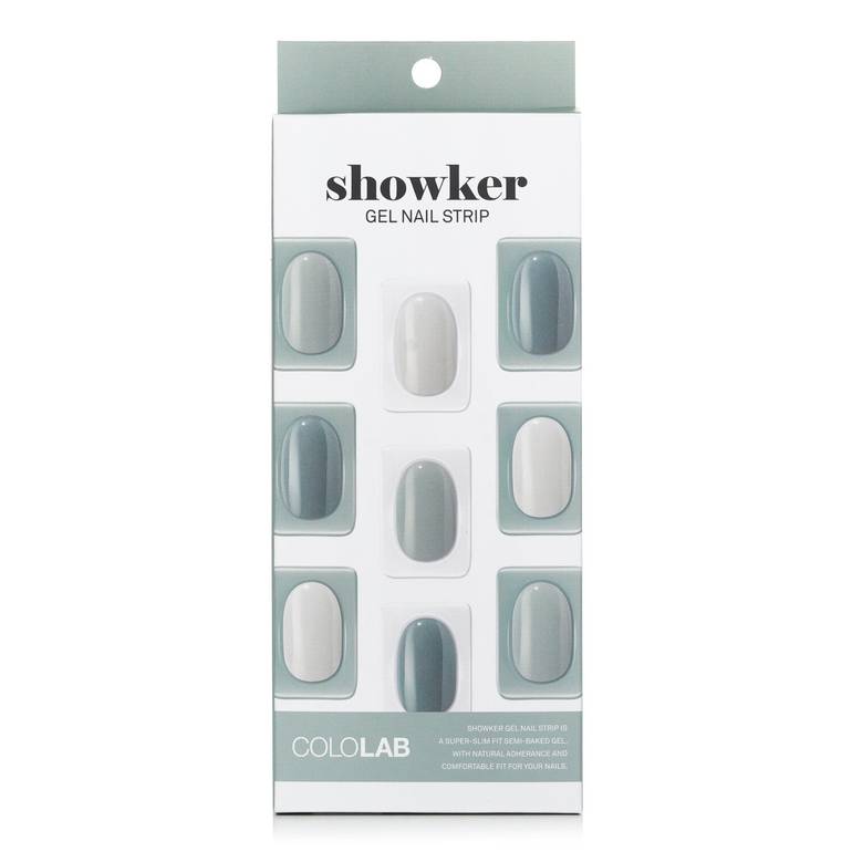 Showker Gel Nail Strip # CNF703 Mint Blended من Cololab