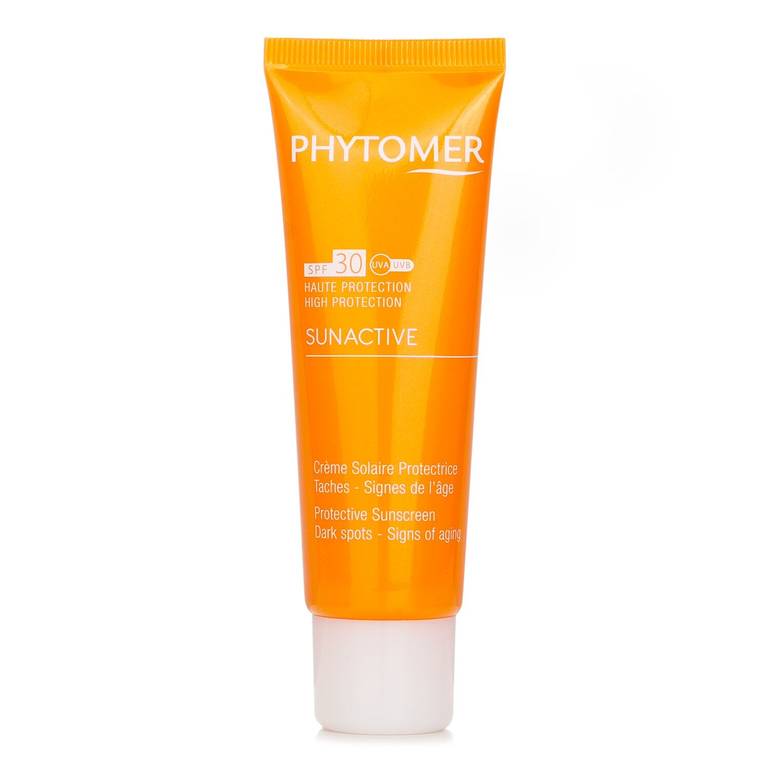واقي شمسي حاصن للبقع السوداء Sun Active SPF 30 - لعلامات التقدم بالسن من Phytomer