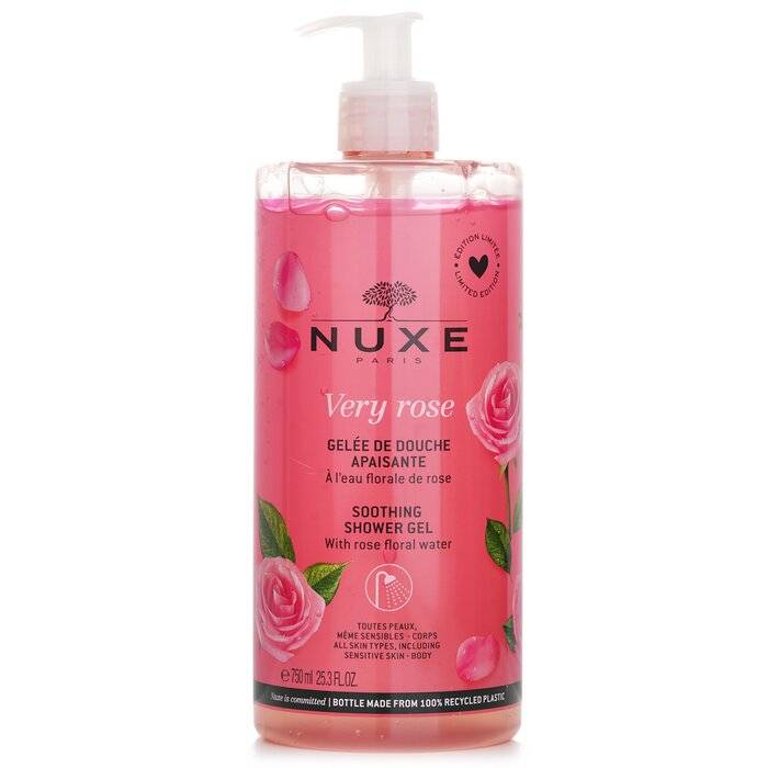 Very Rose Soothing Shower Gel by Nuxe