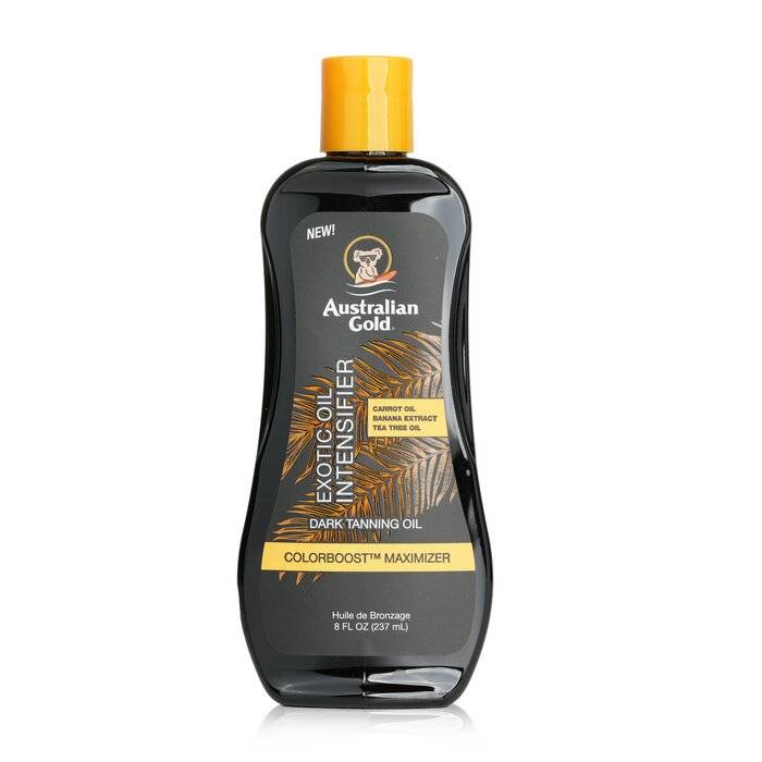 Dark Tanning Exotic Oil Intensifier(Label slightly damaged) 237ml/8oz by Australian Gold