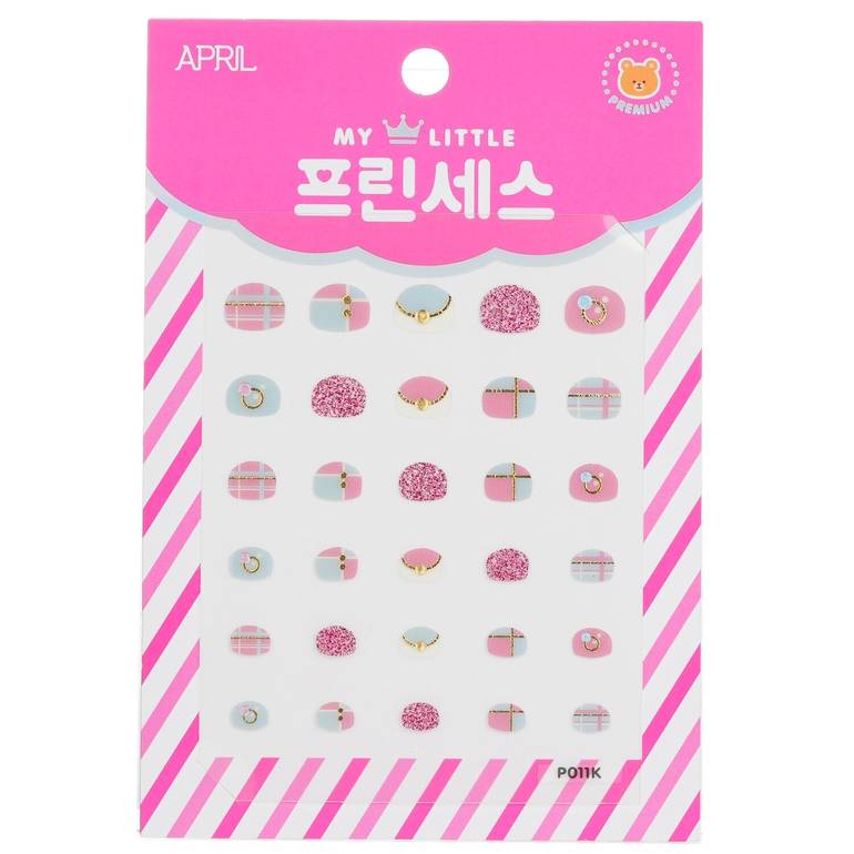 ملصق أظافر الأميرة للأطفال - # P011K من April Korea