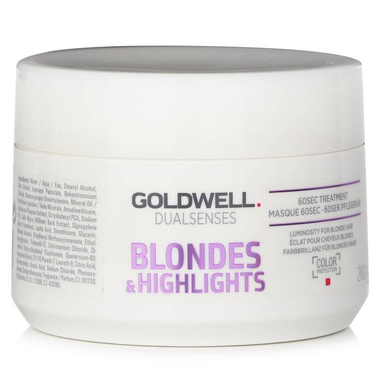 علاج 60 ثانية Dual Senses Blondes & Highlights (لمعان للشعر الأشقر) من Goldwell