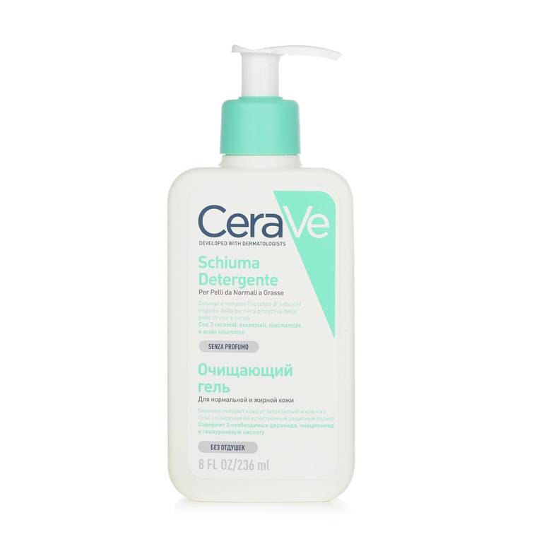 Foaming Cleanser For Normal to Oily Skin by CeraVe
