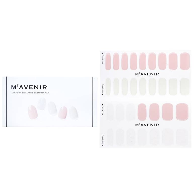 Nail Sticker (Pink) - # Brillante Babypink Nail by Mavenir