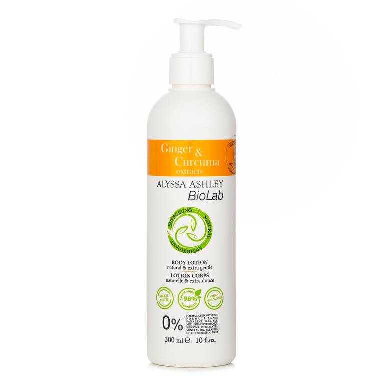 Biolab Ginger & Curcuma Body Lotion by Alyssa Ashley
