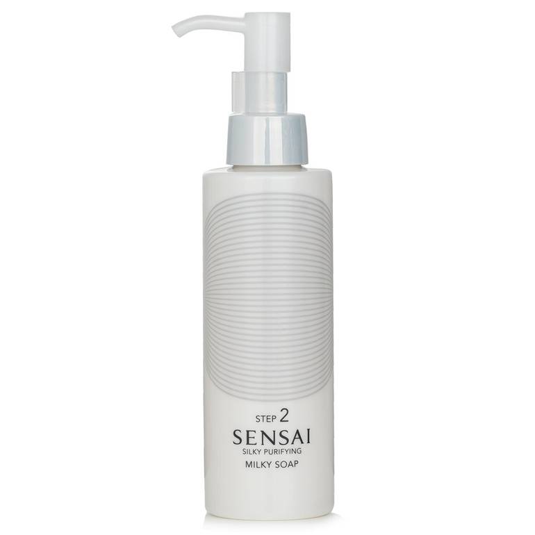 صابون حليبي مطهر Sensai Silky (علبة متضررة قليلاً) من Kanebo