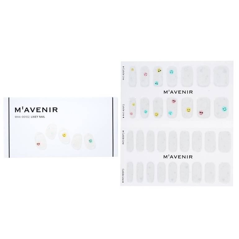 Nail Sticker (White) - # Likey Nail by Mavenir