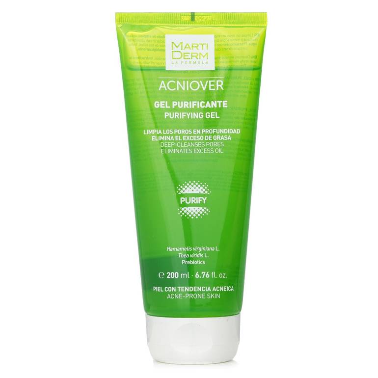 Acniover Purifying Gel Deep-cleanses Pores Eliminates Excess Oil (For Acne-prone Skin) by Martiderm