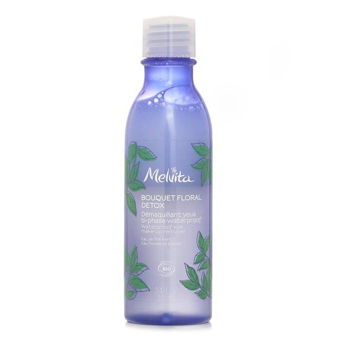 Bouquet Floral Detox Bi-Phase Waterproof Eye Make-Up Remover 100ml/3.4oz by Melvita