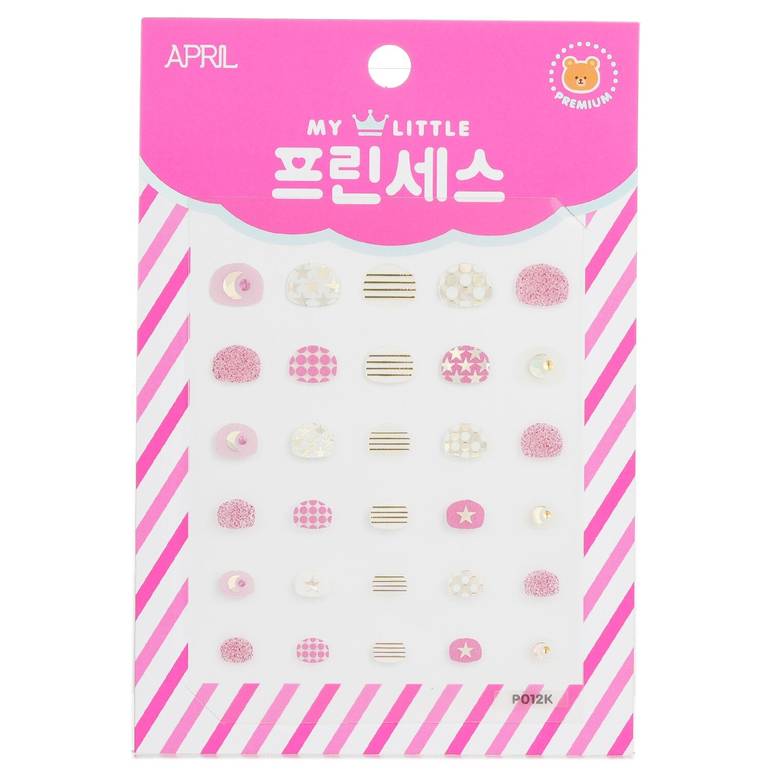 ملصق أظافر الأميرة للأطفال - # P012K من April Korea
