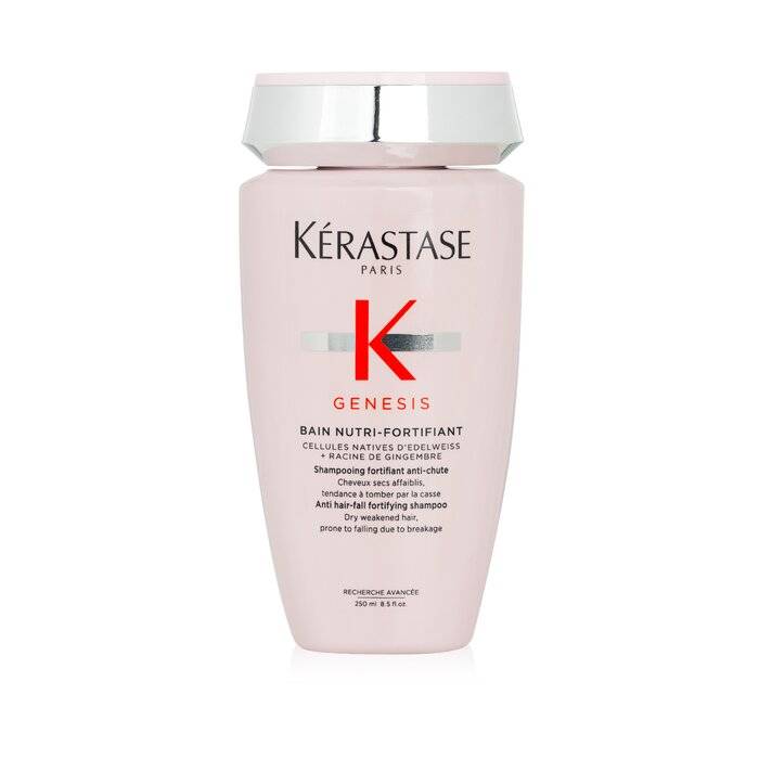 Genesis Bain Nutri-Fortifiant Anti Hair-Fall Fortifying Shampoo (Dry Weakened Hair, Prone To Falling Due To Breakage) 250ml/8.5oz by Kerastase
