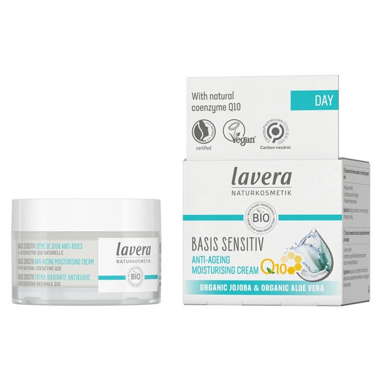 كريم مرطب Basis Sensitiv Q10 من Lavera